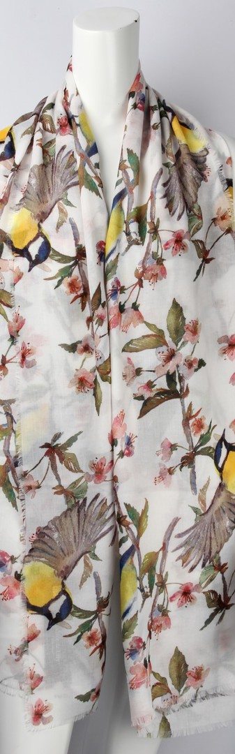 Alice & Lily printed scarf yellow  Style: SC/4451/Ltd. Ed. image 0